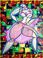 Fiery Samba Lover by Artist Susan Hippe